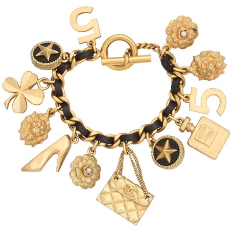 chanel charm bracelet buy|chanel vintage charm bracelet.